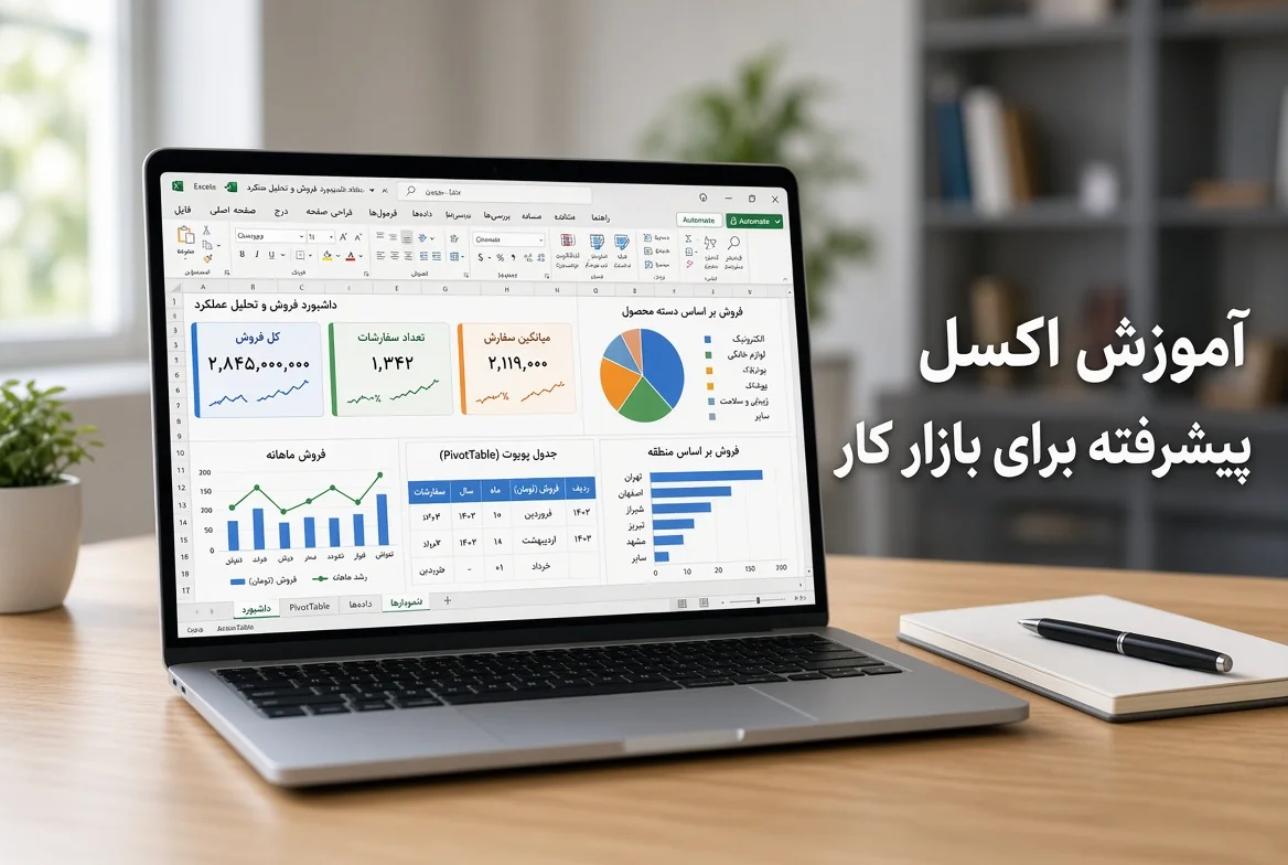 یادگیری اکسل دوره آموزش اکسل آموزش حرفه‌ای اکسل آموزش Excel از صفر تا پیشرفته آموزش مهارت‌های کامپیوتری آموزش نرم افزار Excel کلاس اکسل آموزش کامپیوتر مهارت‌های مورد نیاز بازار کار آموزش مهارت‌های اداری آموزش اکسل برای کار